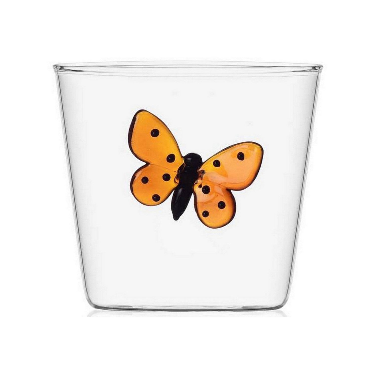 Red Butterfly Tumbler