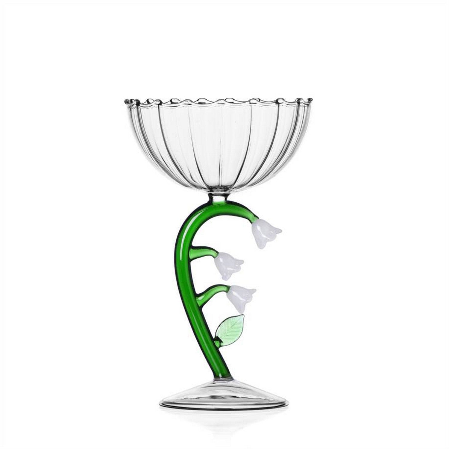 Botanica Champagne Bowl White Flower