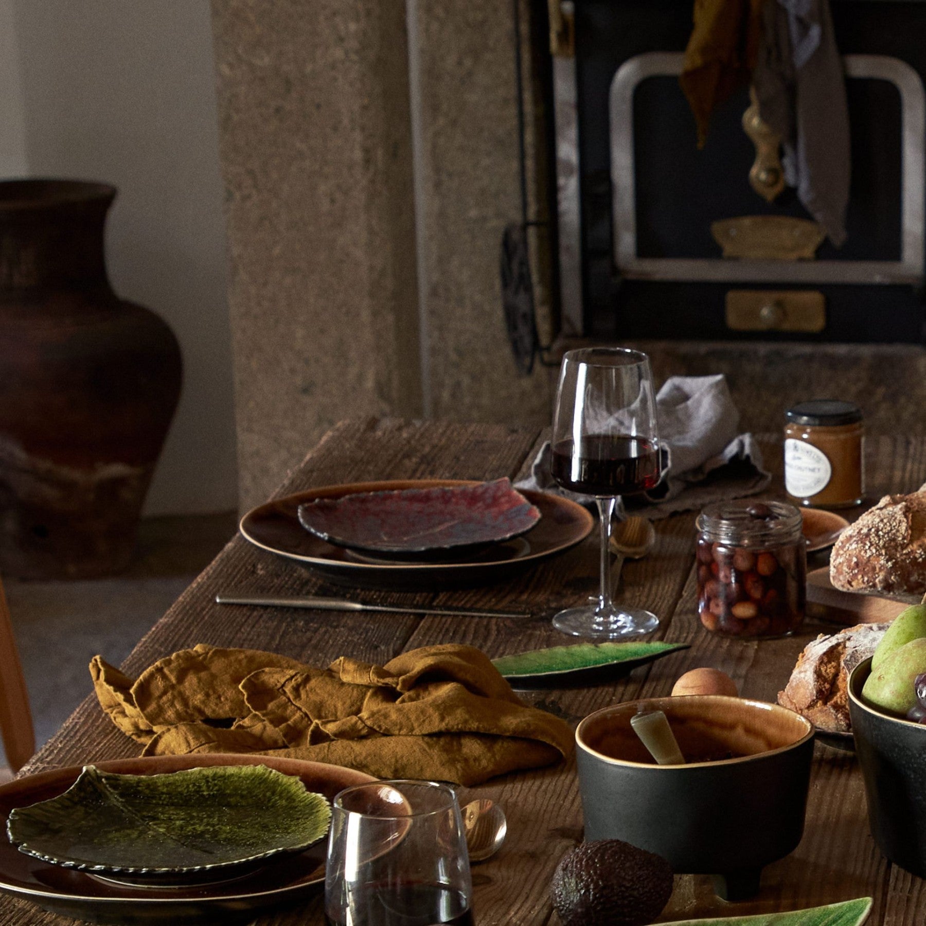 Riviera Laurel Leaf Side Plate