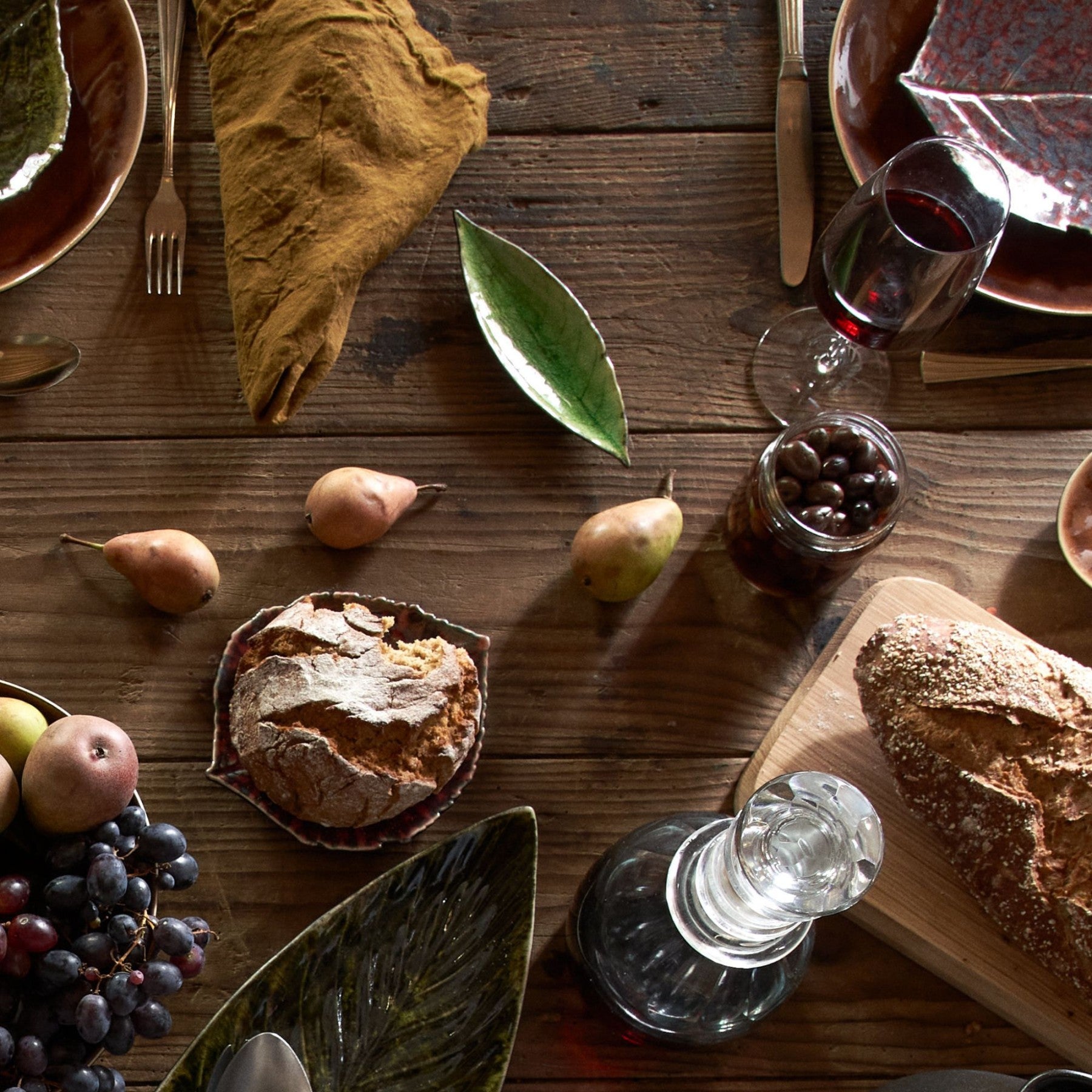 Riviera Laurel Leaf Side Plate