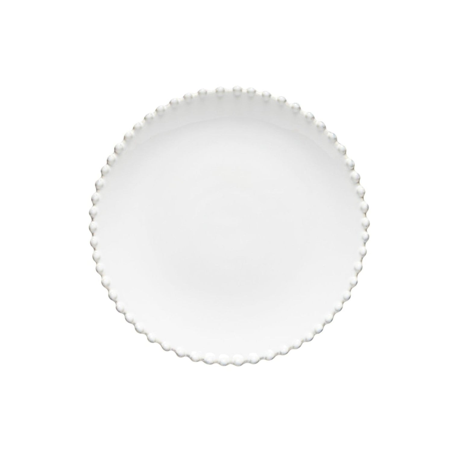 Pearl White Salad Plate