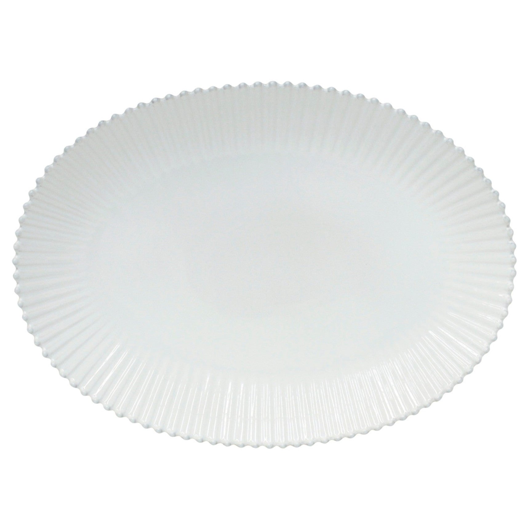 Pearl Oval Platter Extra Large White
