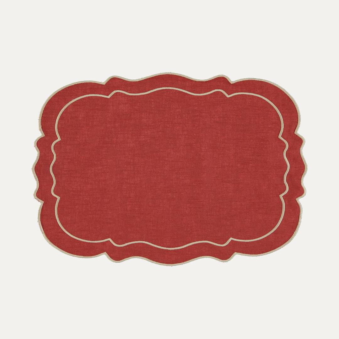Clou Placemat Terracotta