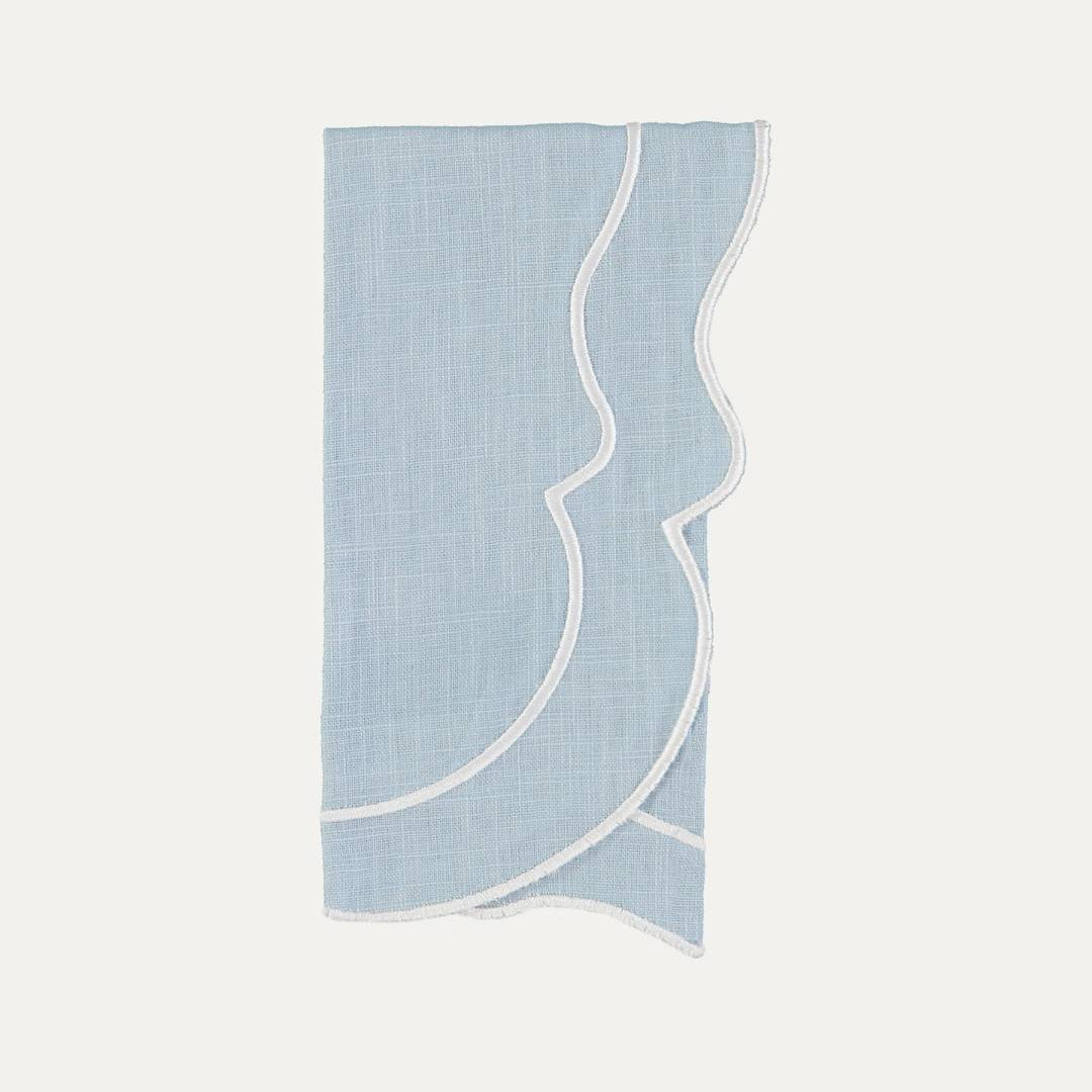Clou Napkin in Baby Blue