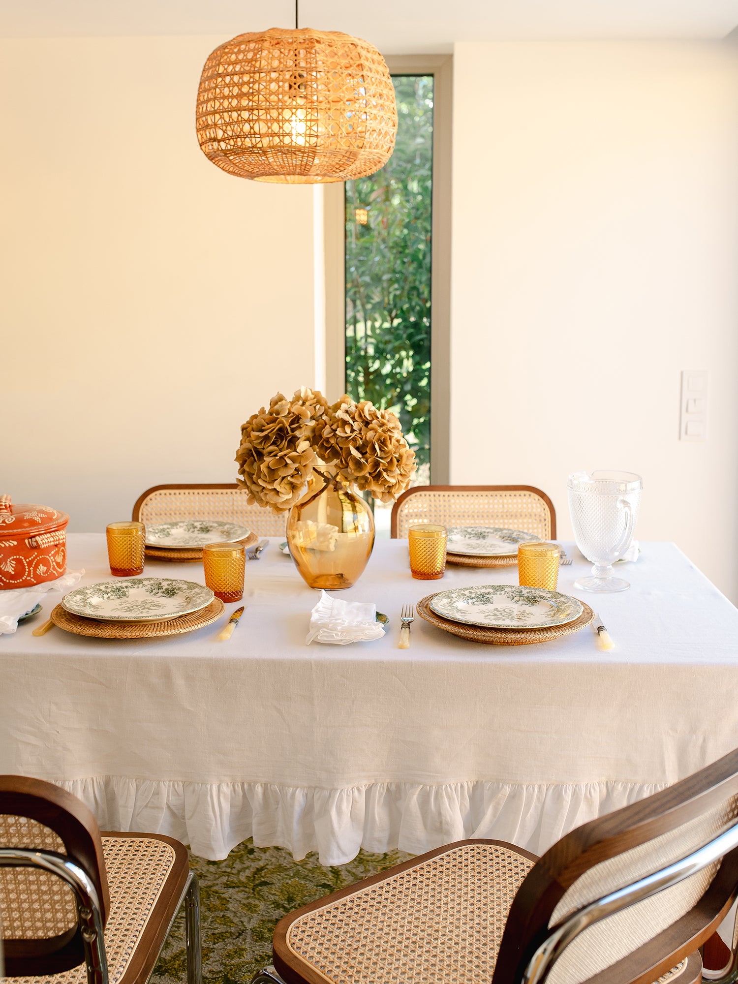 Ruffle Tablecloth