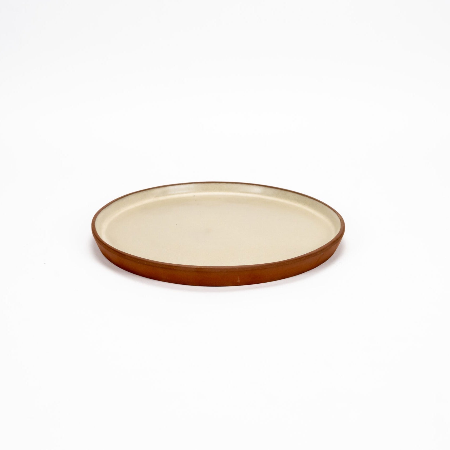Terra Salad Plate in Cream