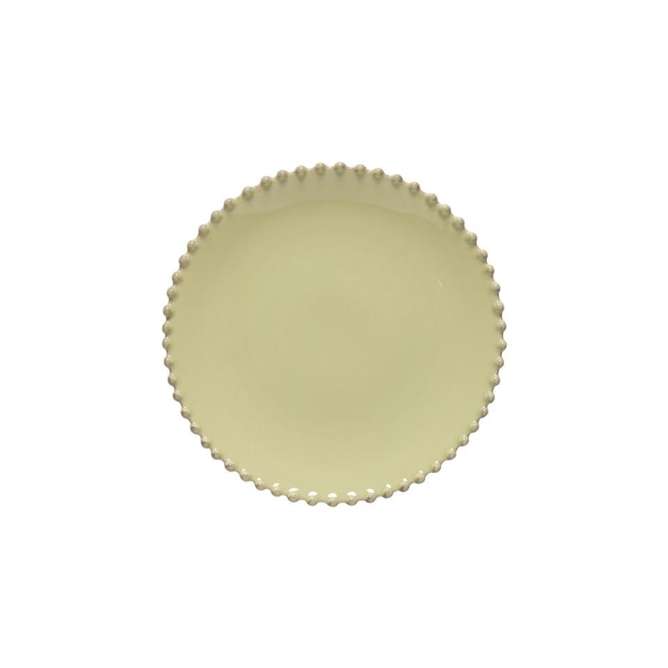 Pearl Appetizer Plate Lily Green