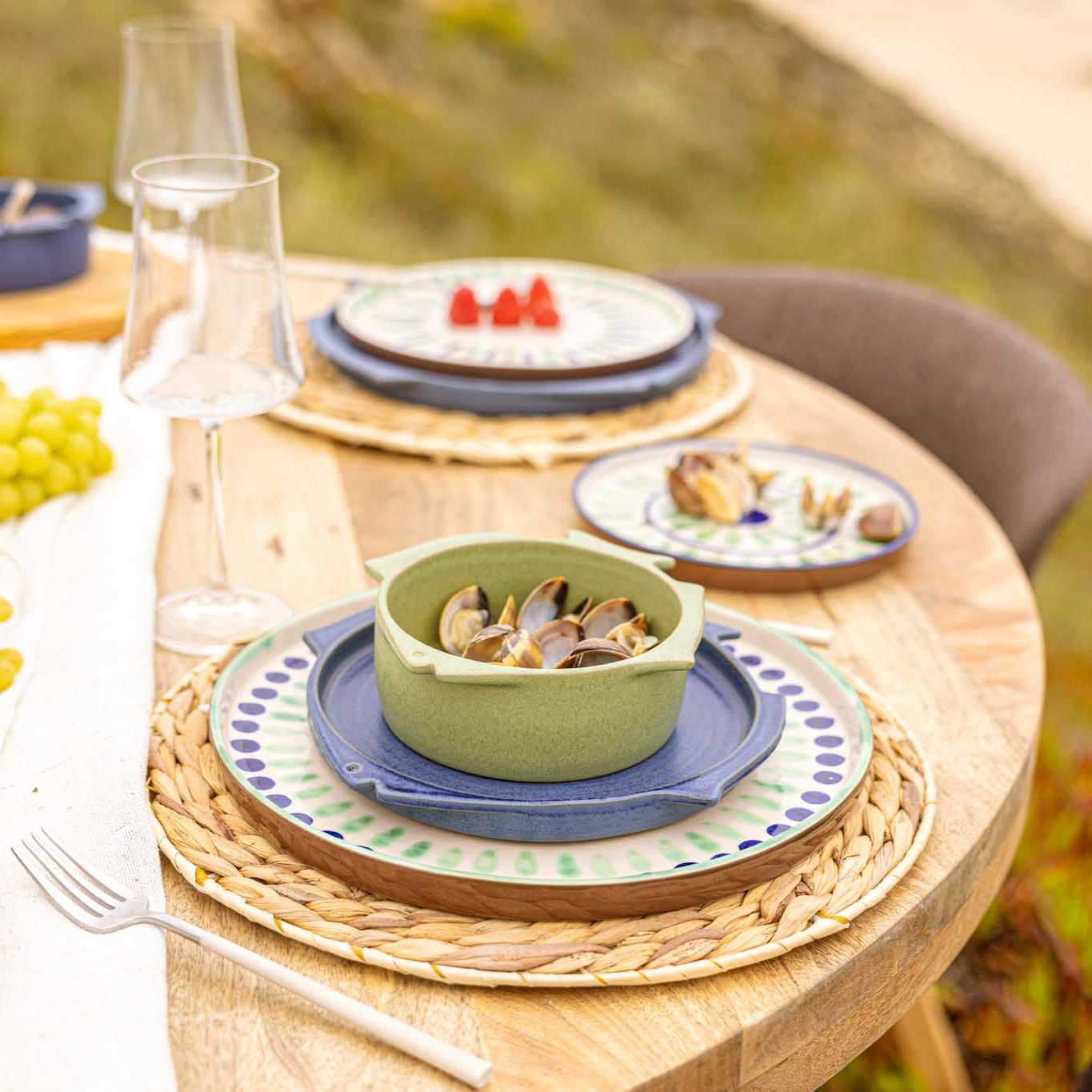 Vilamoura Hand Painted Dinner Plate