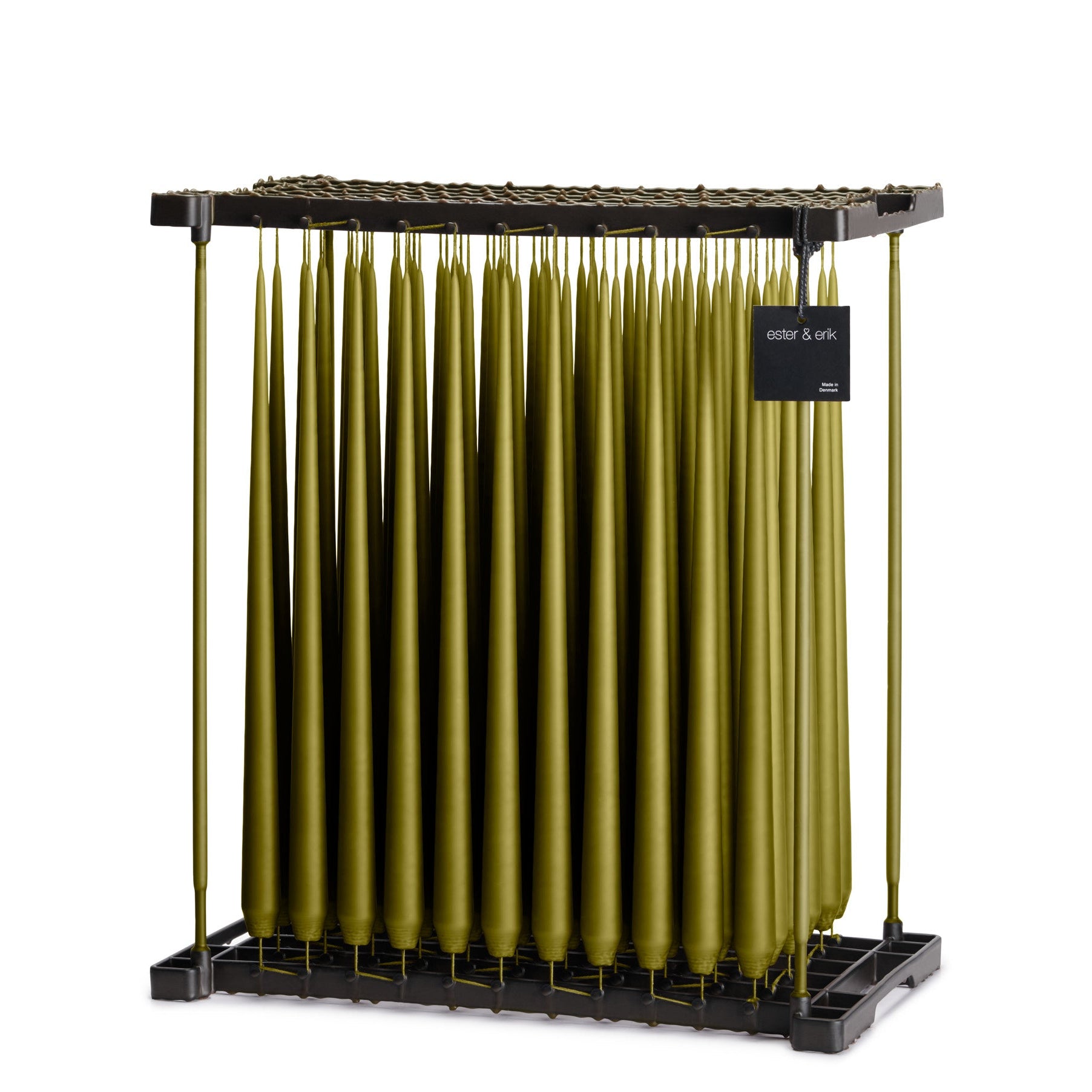 COMING SOON -- Olive Glow tapered candle no.78