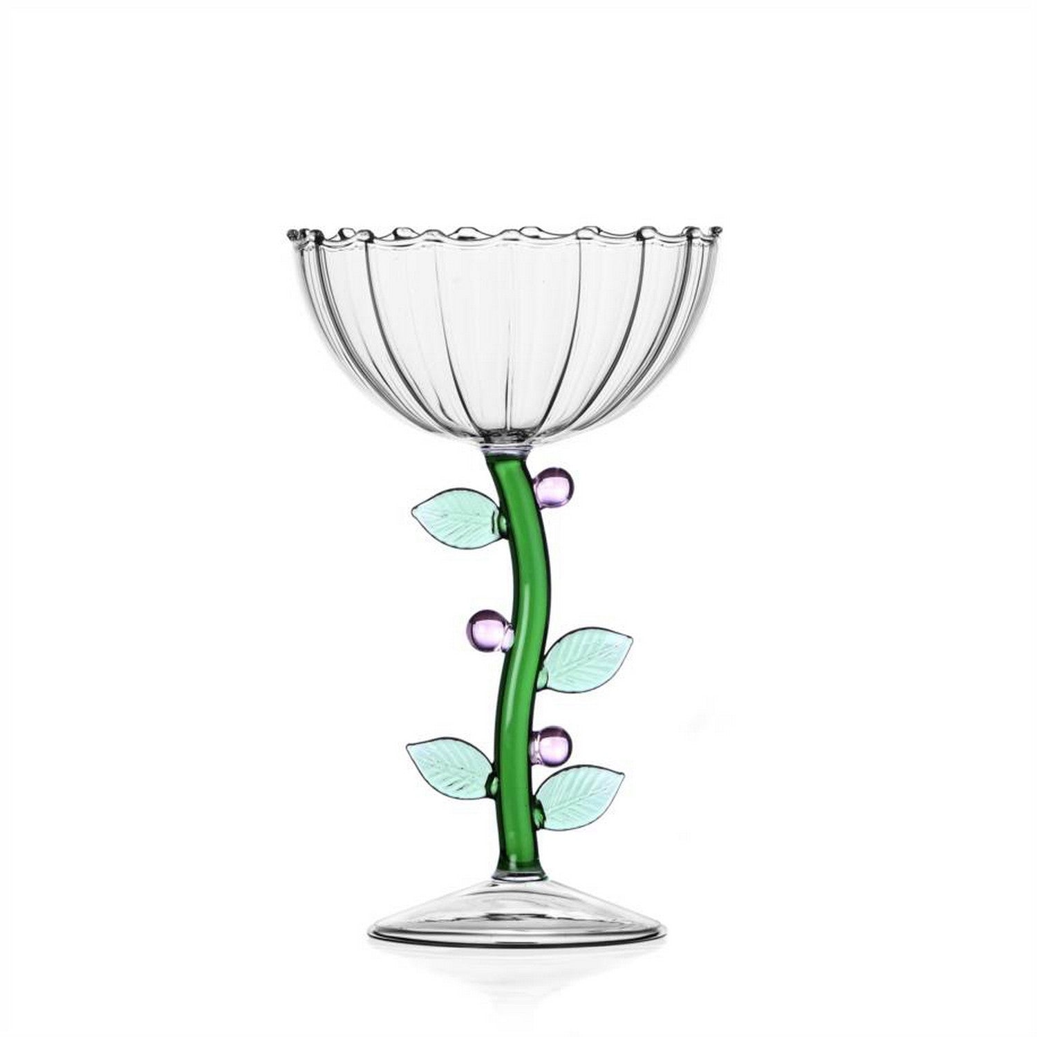 Botanica Champagne Bowl Pink Flower