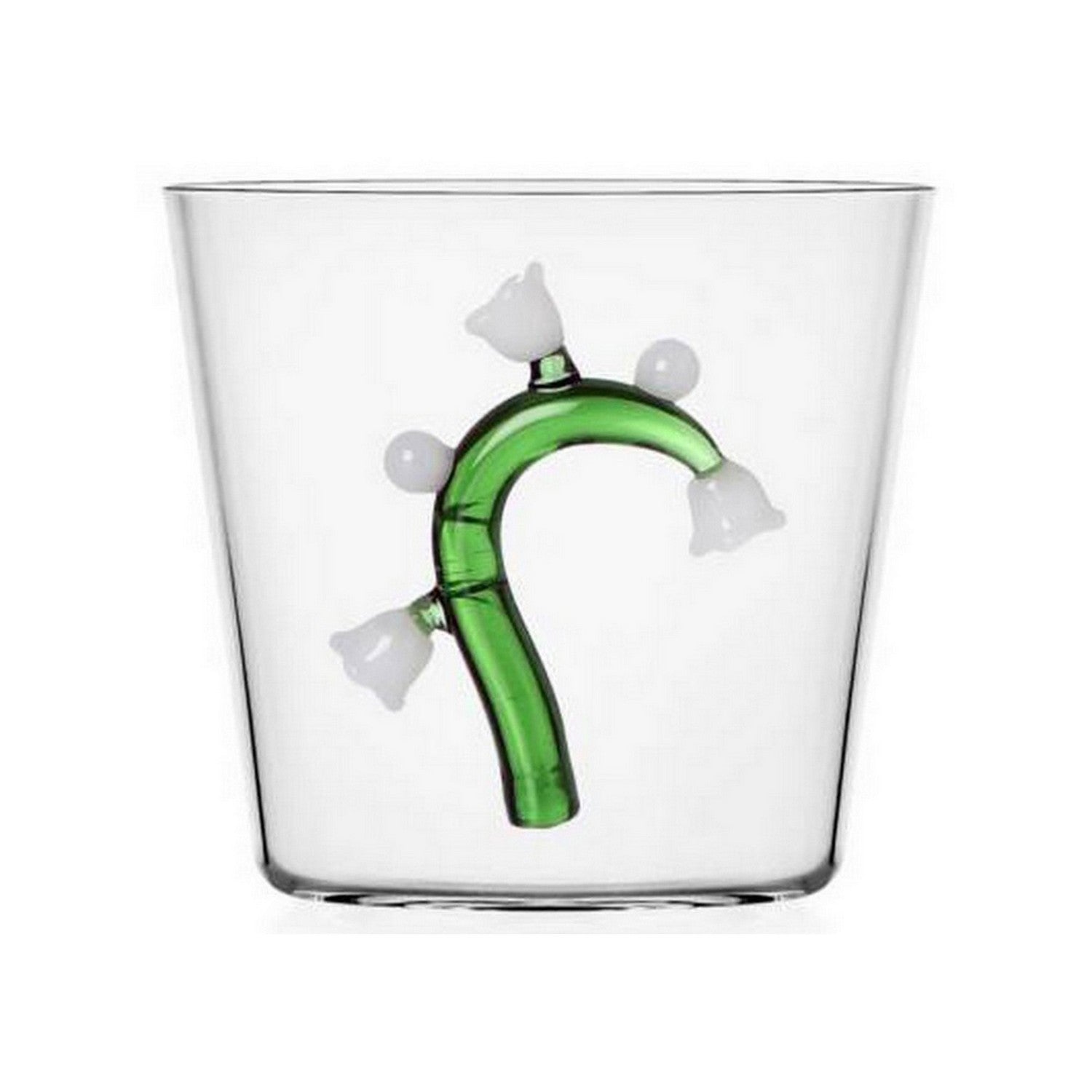 White Flower Tumbler