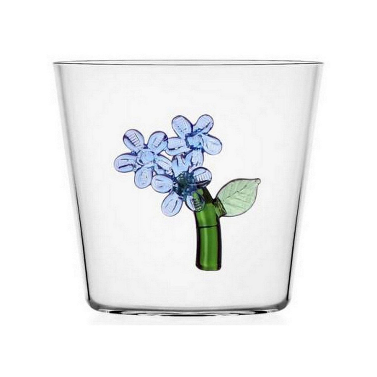 Light Blue Flower Tumbler