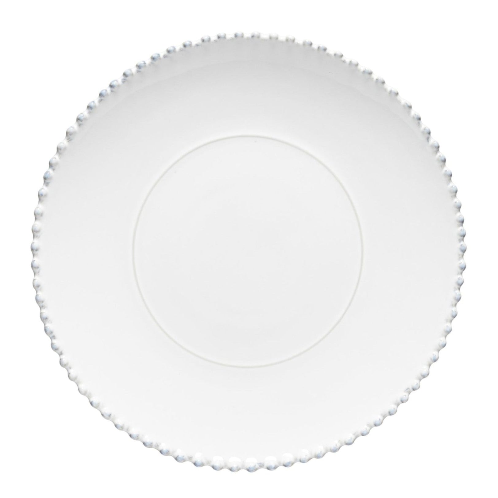 Pearl Charger Plate White