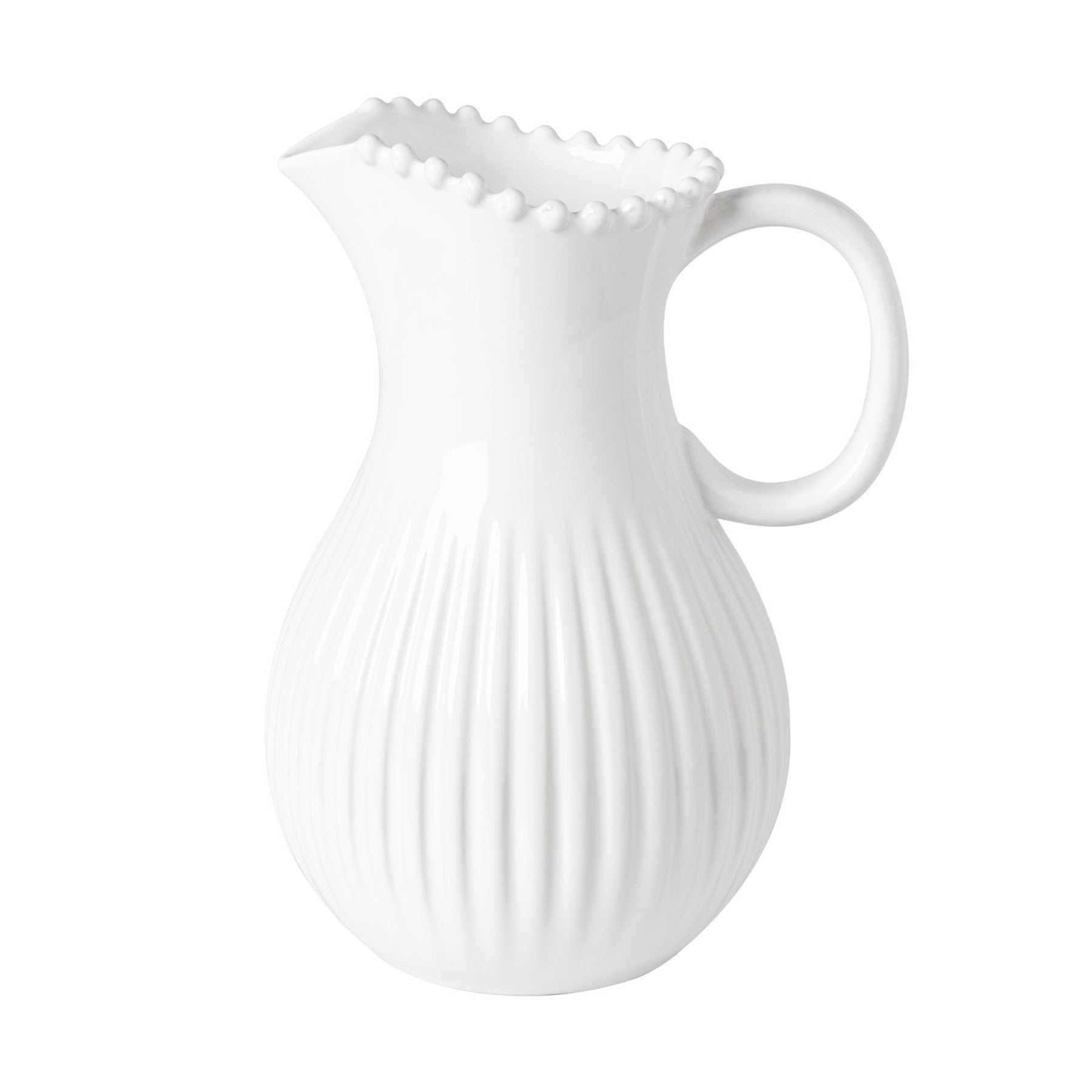 Pearl Pitcher White