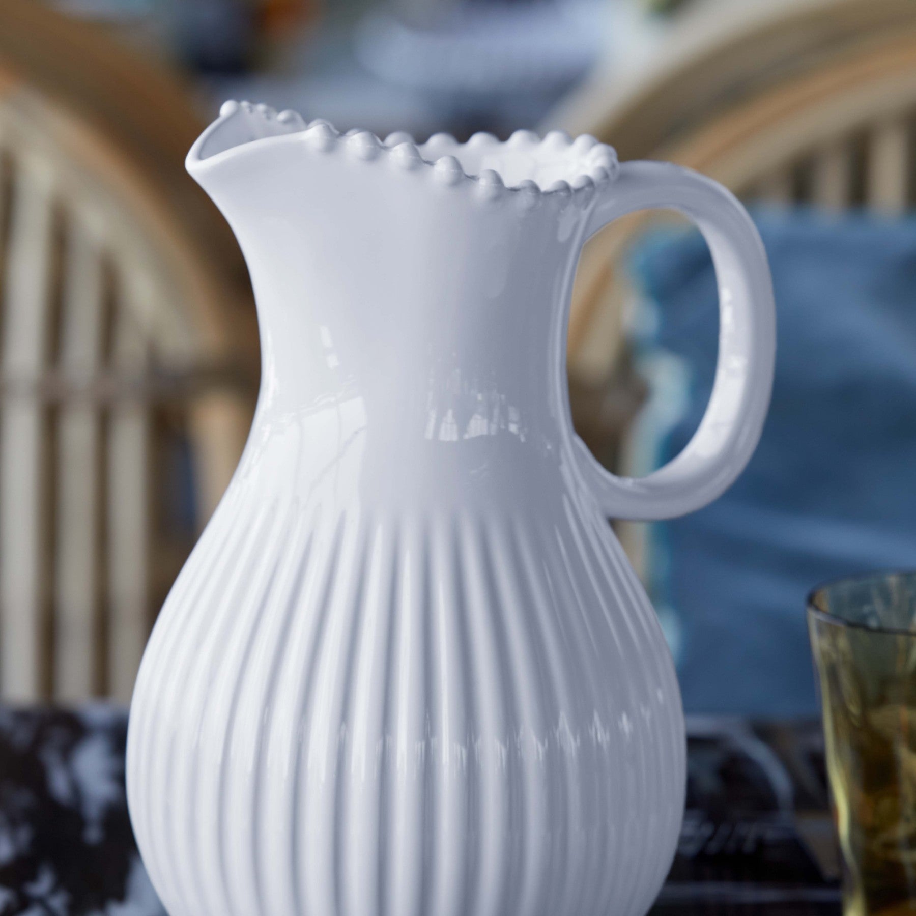 Pearl Pitcher White
