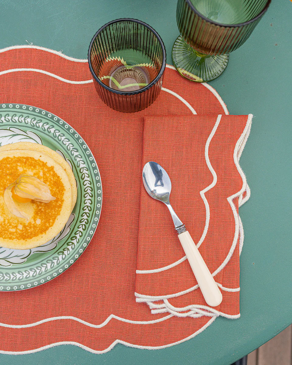 Clou Napkin in Terracotta