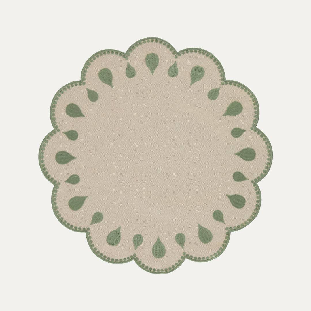 Gotas Placemat Green