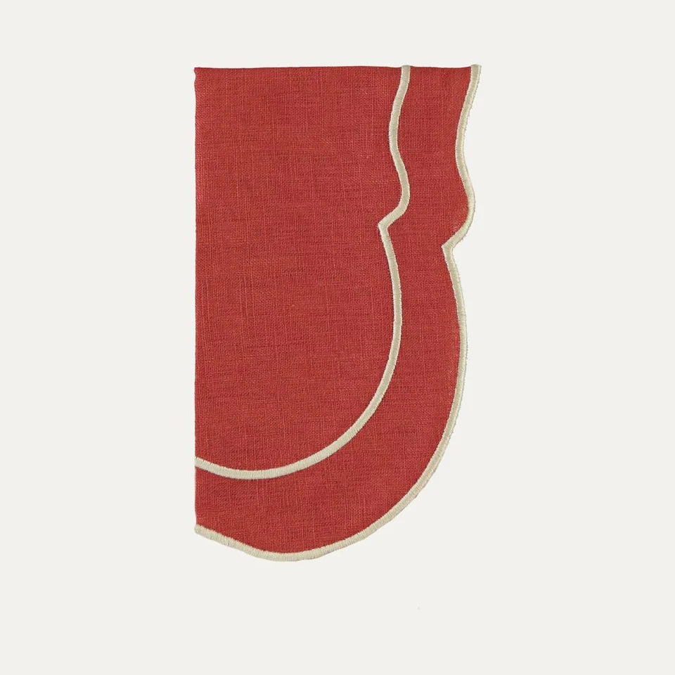 Clou Napkin in Terracotta