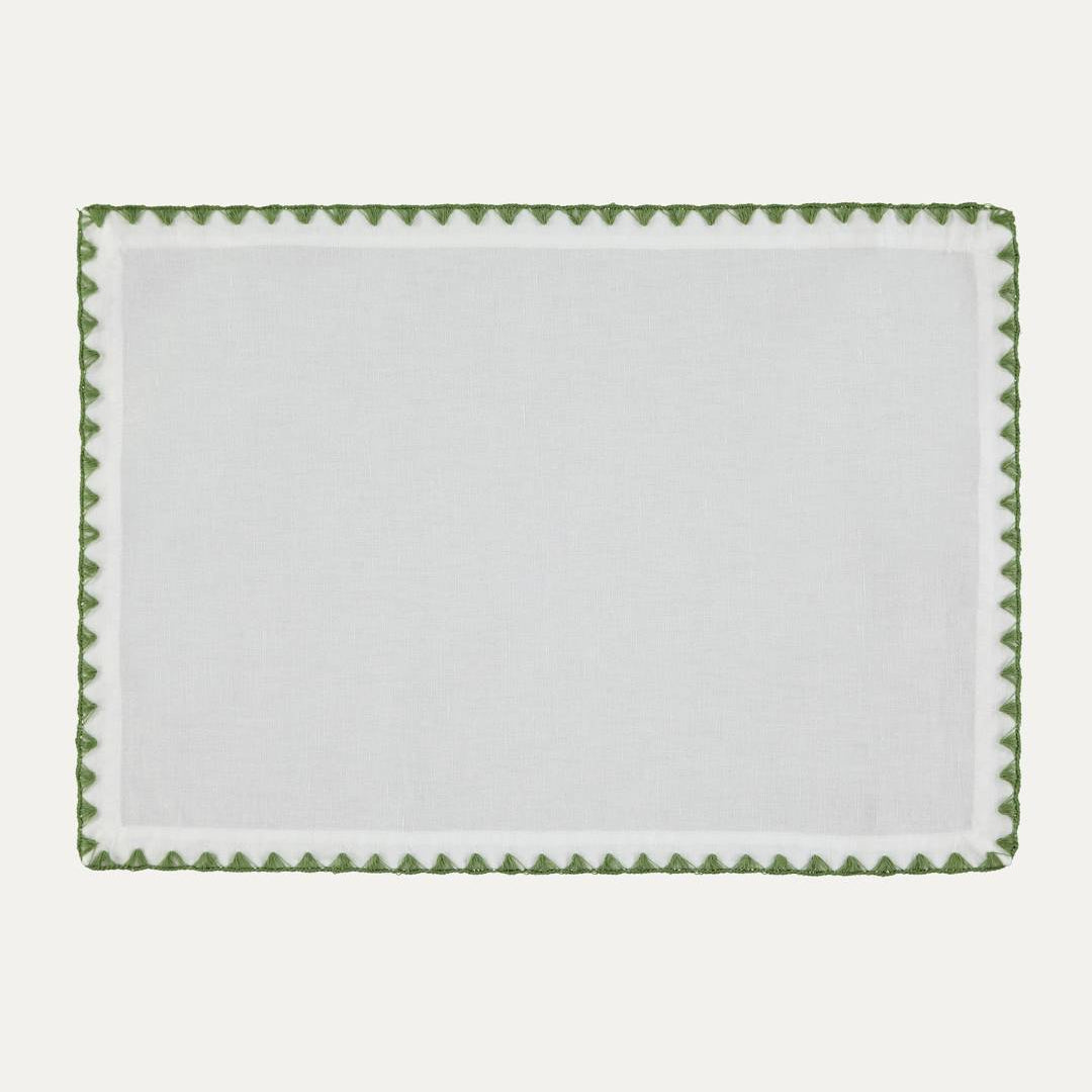 Clara Placemat in Green