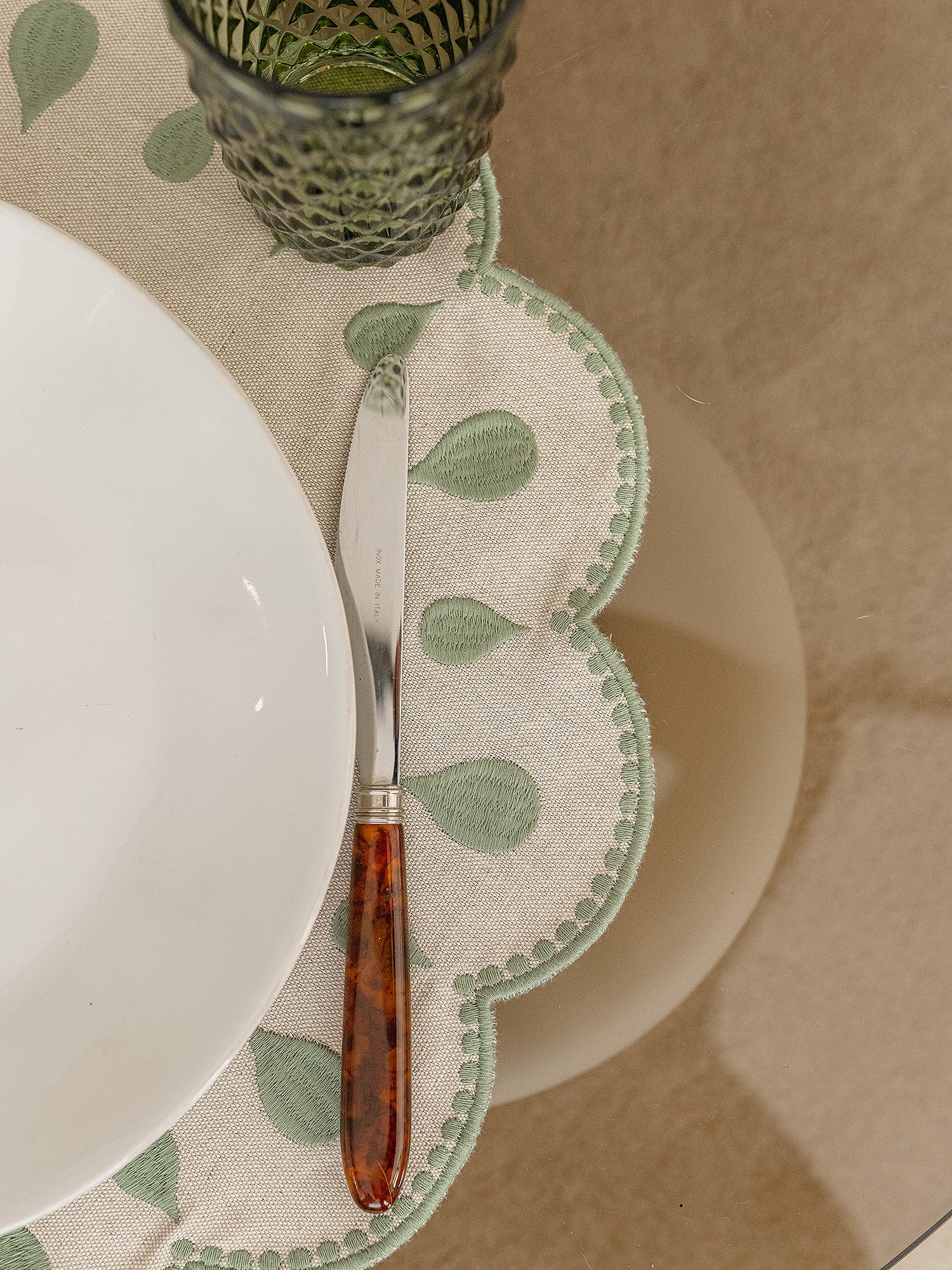Gotas Placemat Green