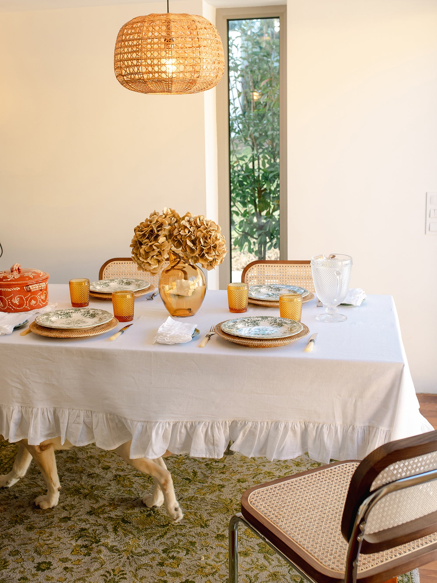 Ruffle Tablecloth