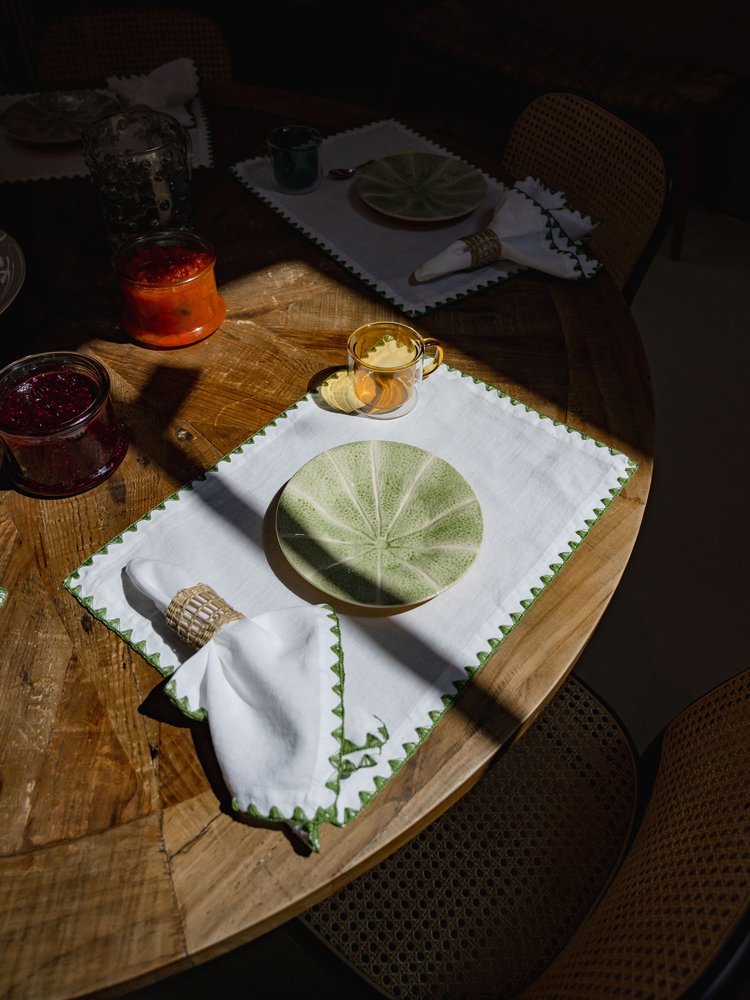 Clara Placemat in Green