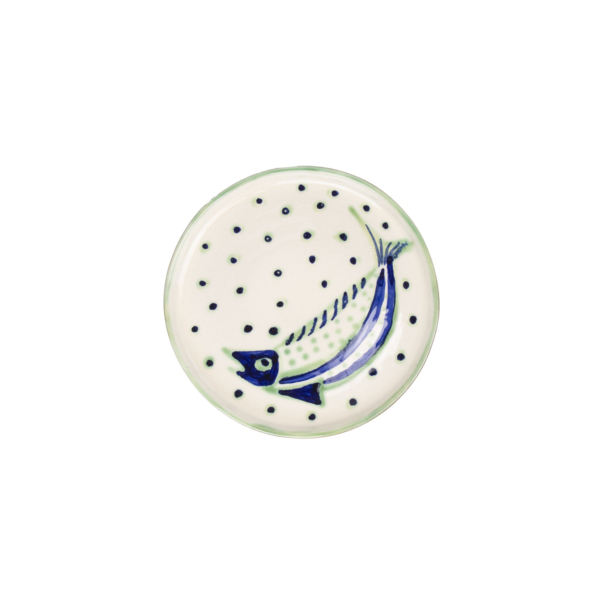 Vilamoura Hand Painted Fish Side Plate