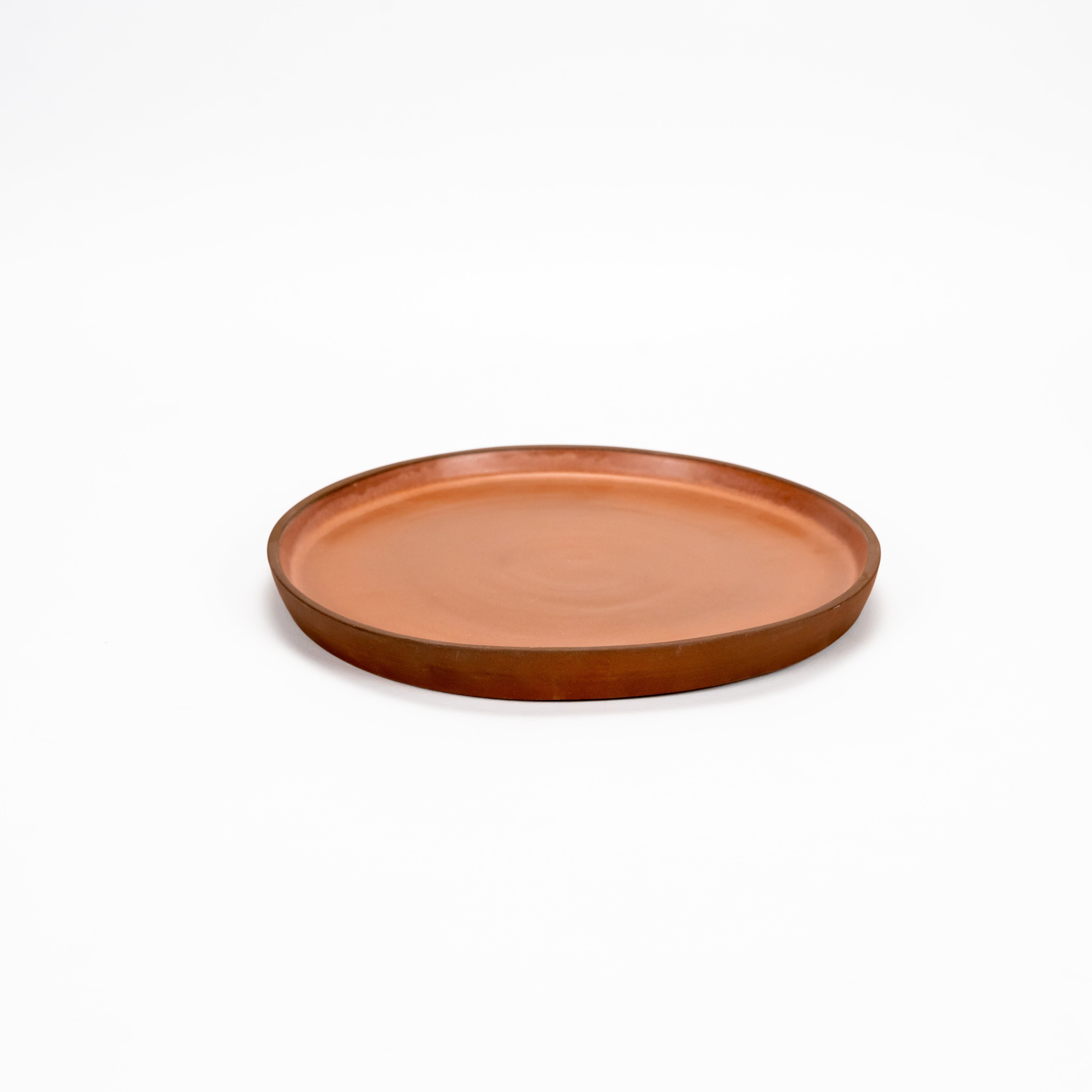 Terra Salad Plate in Salmon