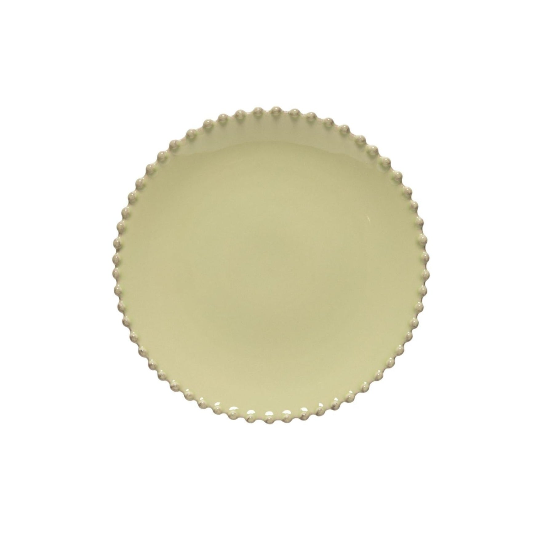 Pearl Salad Plate Lily Green