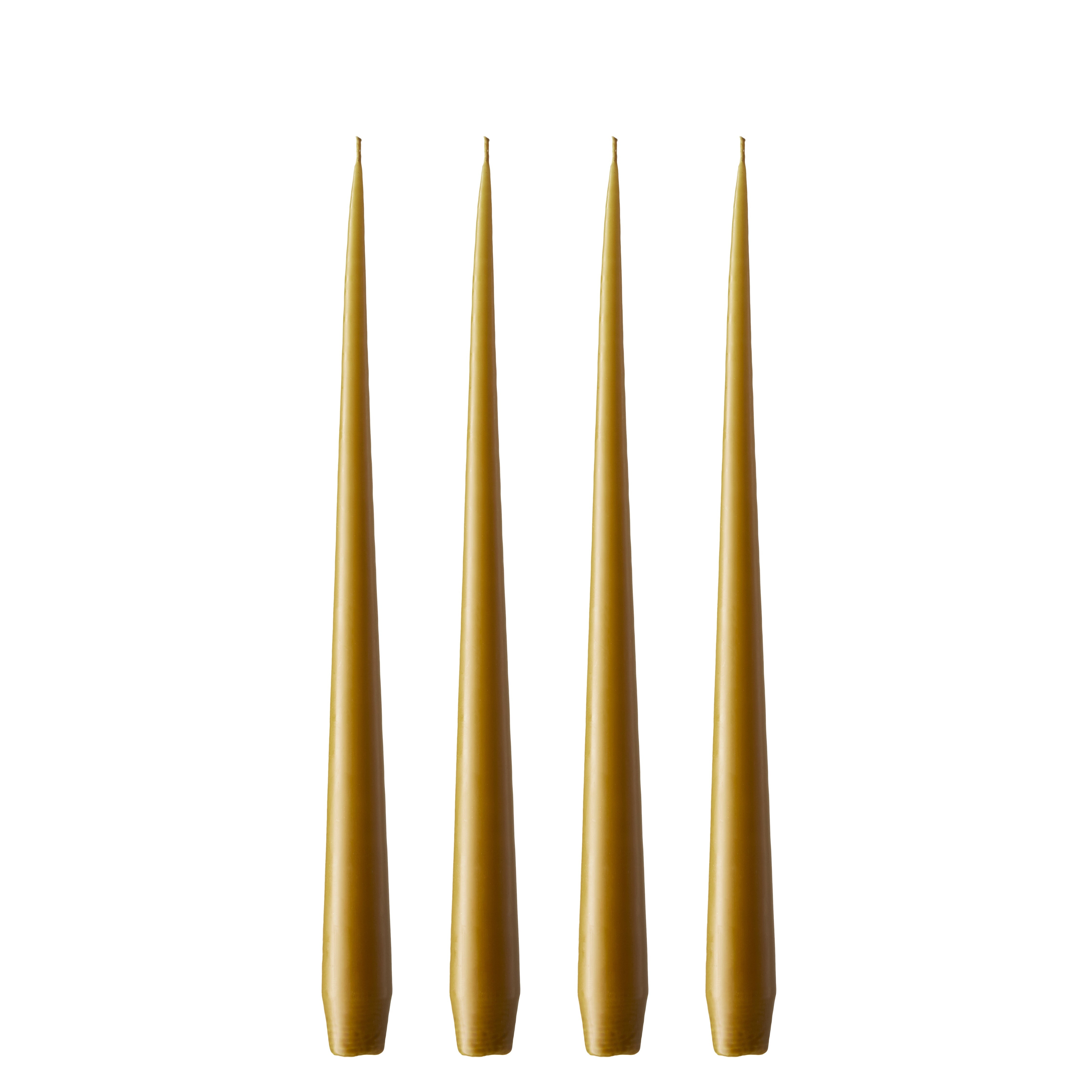 Pair of Seaweed Tapered Candles no.73