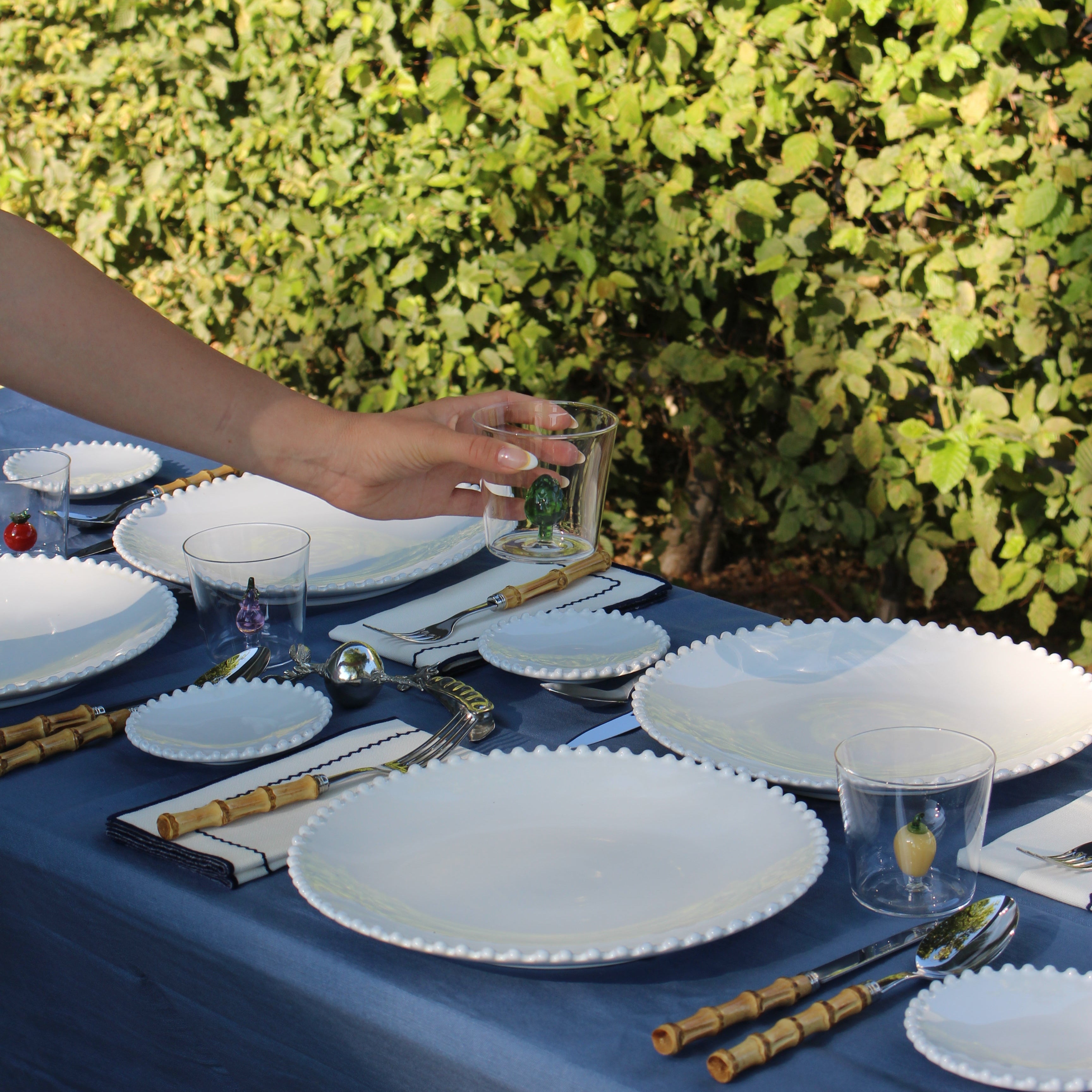 Light Bamboo 4 Piece Cutlery Set